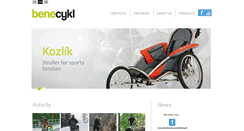 Desktop Screenshot of benecykl.cz
